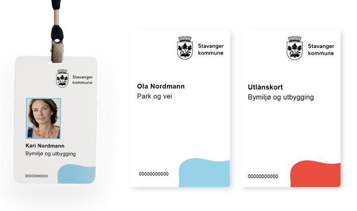 Eksempler adgangskort - Stavanger kommune