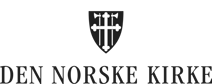 Logo til den norske kirke sort/hvit